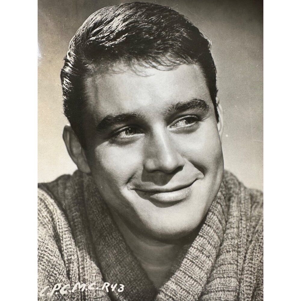 Vintage Michael Callan 1959 Dreamy Head Shot B&W Photo